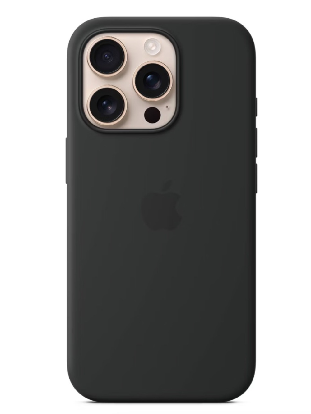 Apple iPhone 16 Pro Silicone Case with MagSafe Black
